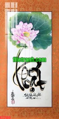 Tải file gốc in lụa File gốc in tranh nền tường tổng hợp K72180 siêu nét