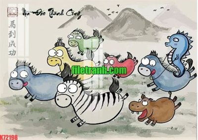 File tranh File gốc in tranh nền tường tổng hợp K72198 (gốc) phong cách tối giản