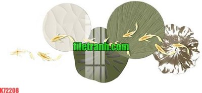 Tải file gốc File gốc in tranh nền tường tổng hợp K72208 (để in lụa)