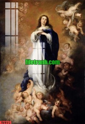 File in trần File gốc in tranh nền tường tổng hợp K72224 (bản gốc 3D) sống động