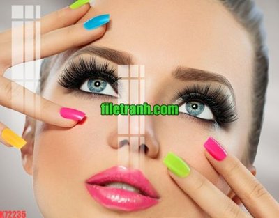 File in trần File gốc in tranh nền tường tổng hợp K72235 (bản gốc) bầu trời