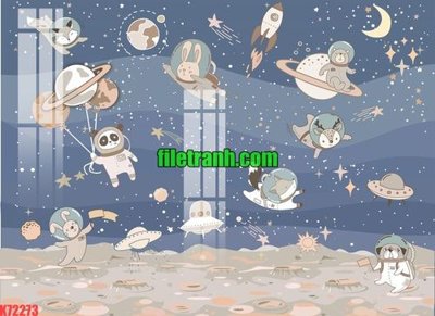 File tranh gốc File gốc in tranh nền tường tổng hợp K72273 (sắc nét từng chi tiết)