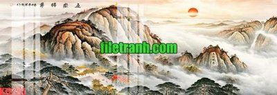 File tranh File gốc in tranh nền tường tổng hợp K72285 (gốc) in backlit film