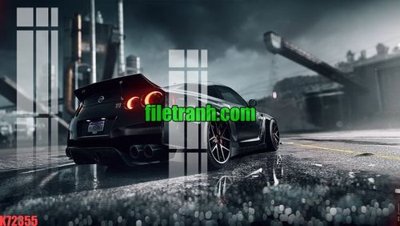 Ảnh gốc File gốc in tranh nền tường tổng hợp K72355 (độ nét cao) in mica