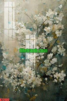File gốc File gốc in tranh nền tường tổng hợp K72400 (in mica) cắt laser