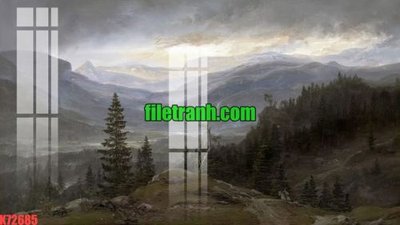 File gốc File gốc in tranh nền tường tổng hợp K72685 (vector) cho in ấn