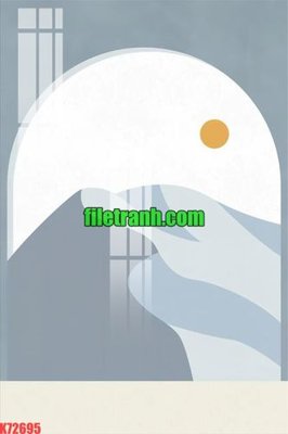 File ảnh gốc File gốc in tranh nền tường tổng hợp K72695 (chuyên in mica)