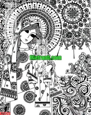 Tải file File gốc in tranh nền tường tổng hợp K72709 (ảnh gốc) in tranh kính