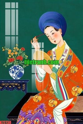 File tranh trang trí File gốc in tranh nền tường tổng hợp K72738 (file gốc)