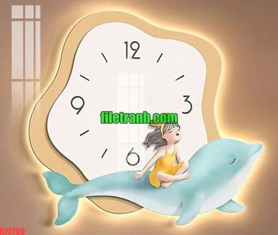 File gốc File gốc in tranh nền tường tổng hợp K72760 (cho in 3D) độc đáo