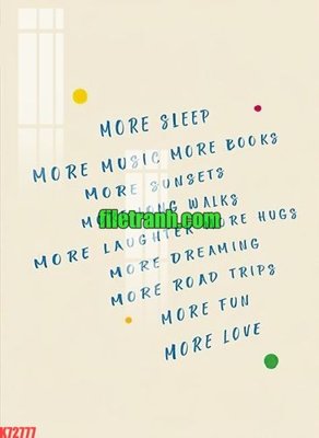 File gốc File gốc in tranh nền tường tổng hợp K72777 (cho in ấn) độc quyền