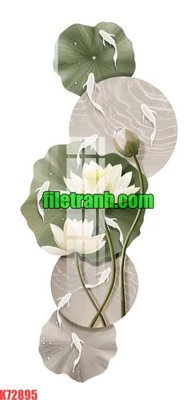 File in mica File gốc in tranh nền tường tổng hợp K72895 (bản gốc) làm vách ngăn