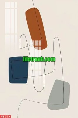 File gốc File gốc in tranh nền tường tổng hợp K73083 (in lụa) cao cấp