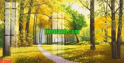 File in mica File gốc in tranh nền tường tổng hợp K73086 (bản gốc) sắc sảo