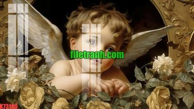 File gốc File gốc in tranh nền tường tổng hợp K73180 (in lụa) tranh phong thủy