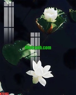 File tranh File gốc in tranh nền tường tổng hợp K73193 (gốc) phong cách tối giản