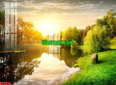 File tranh File gốc in tranh nền tường tổng hợp K73312 (gốc) chủ đề thiên nhiên