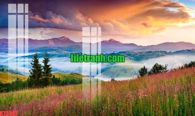 Tải file gốc File gốc in tranh nền tường tổng hợp K73337 (để in lụa)