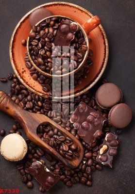 File in trần File gốc in tranh tổng hợp K7338 (bản gốc 3D) sống động