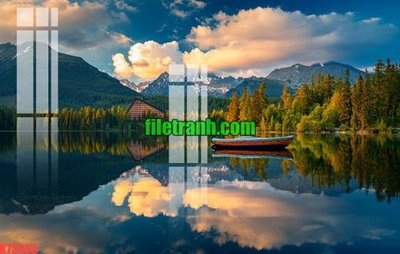 File gốc File gốc in tranh nền tường tổng hợp K73433 (cho in UV) siêu nét