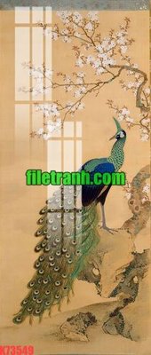 File in trần File gốc in tranh nền tường tổng hợp K73549 (bản gốc 3D) sống động