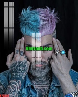 Download file File gốc in tranh nền tường tổng hợp K73592 (chuẩn in) chất lượng cao