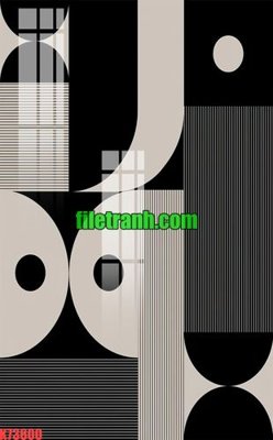 File gốc File gốc in tranh nền tường tổng hợp K73600 (in lụa) họa tiết 3D