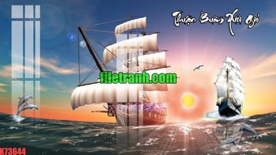 File in trần File gốc in tranh nền tường tổng hợp K73644 (bản gốc) bầu trời