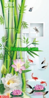 Ảnh gốc File gốc in tranh nền tường tổng hợp K73645 (độ nét cao) in mica