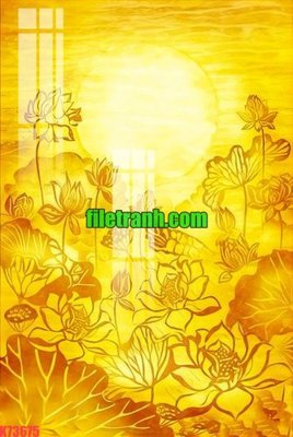 File in trần File gốc in tranh nền tường tổng hợp K73675 (bản gốc) 5D