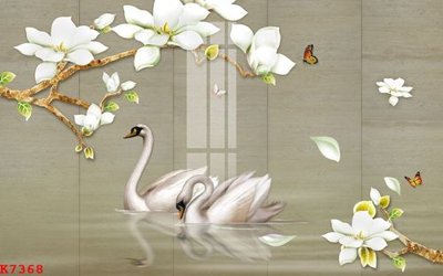 File tranh File gốc in tranh tổng hợp K7368 (gốc) in vải canvas