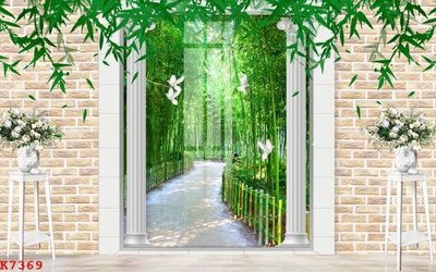 Hình ảnh file gốc File gốc in tranh tổng hợp K7369 cho in UV