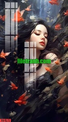 File PSD File gốc in tranh nền tường tổng hợp K73769 (bản gốc) đã tách nền