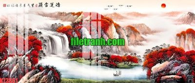 File in trần File gốc in tranh nền tường tổng hợp K73861 (file gốc) hoa văn 3D