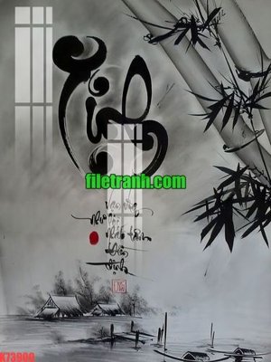 Cung cấp file tranh gốc File gốc in tranh nền tường tổng hợp K73900 độc quyền