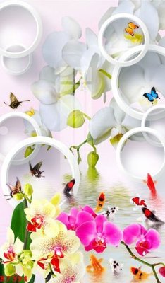 File PSD in ấn File gốc in tranh tổng hợp K7394 (chất lượng cao)