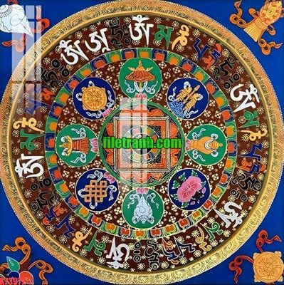 File in trần File gốc in tranh nền tường tổng hợp K73977 (bản gốc) bầu trời