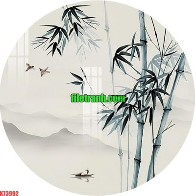 Hình ảnh file gốc File gốc in tranh nền tường tổng hợp K73992 cho in UV