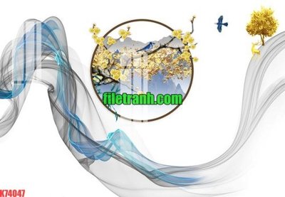 File gốc File gốc in tranh nền tường tổng hợp K74047 (in ấn) màu sắc trung thực