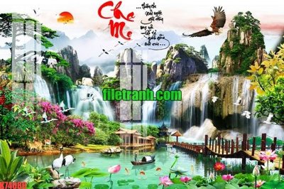 File ảnh File gốc in tranh nền tường tổng hợp K74080 (gốc) dùng in Pano