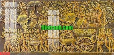 File tranh File gốc in tranh nền tường tổng hợp K74129 (gốc) chủ đề trẻ em