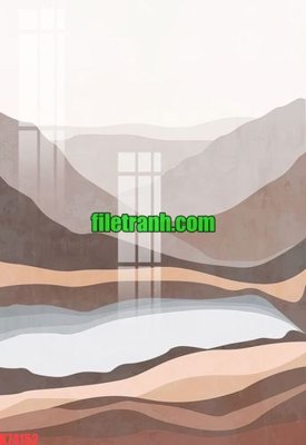 File tranh File gốc in tranh nền tường tổng hợp K74152 (gốc) chủ đề tĩnh vật