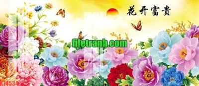 File in lụa File gốc in tranh nền tường tổng hợp K74534 (chất lượng cao) File gốc in tranh nền tường tổng hợp K74534