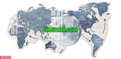 Download file gốc File gốc in tranh nền tường tổng hợp K74562 (in lụa) tranh 3D