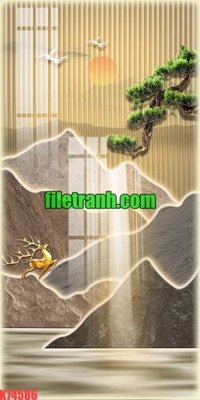 File gốc File gốc in tranh nền tường tổng hợp K74586 (phong cách) cổ điển