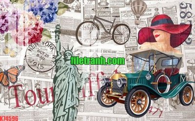 Tải file File gốc in tranh nền tường tổng hợp K74596 (gốc) in nhanh