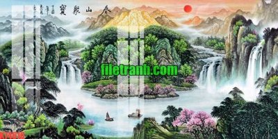 File PSD File gốc in tranh nền tường tổng hợp K74610 (bản gốc) chất lượng nhất