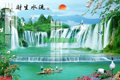 File gốc File gốc in tranh nền tường tổng hợp K74655 (cho in ấn) độc quyền