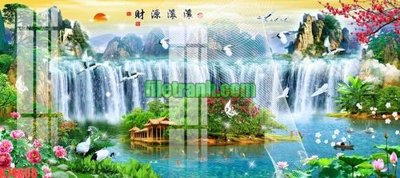 File in ấn File gốc in tranh nền tường tổng hợp K74688 (bản gốc) chất lượng cao