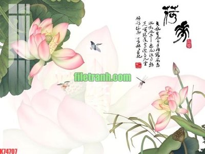 Tải file File gốc in tranh nền tường tổng hợp K74707 (gốc) in nhanh